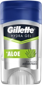 10 Unidades Desodorante Gel Antitranspirante Gillette Hydra Gel Aloe 45g