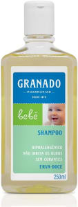 Shampoo Bebê Erva-Doce Granado Verde 250ml