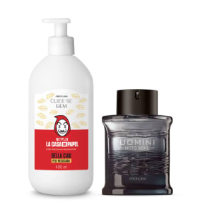 Combo Uomini Moto Soul Desodorante Colônia 100ml + Loção Hidratante Desodorante 400ml