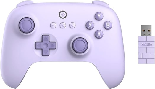 Controle Wireless 8BitDo - Ultimate C (Roxo) - 81HC01