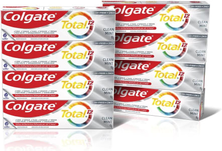 Creme Dental Colgate Total 12 Clean Mint 90g - 4 Unidades