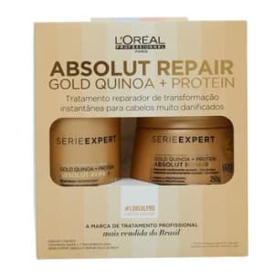 Loréal Professionnel Absolut Repair Kit  1 Shampoo Absolut Repair 300ml + 1 Máscara Absolut Repair 250g - L'Oréal Professionnel - Magazine Ofertaesperta