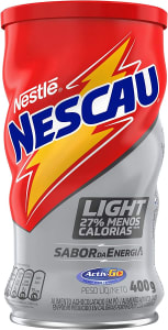 2 Unidades - Achocolatado Em Pó Nestlé Nescau Light - 400g