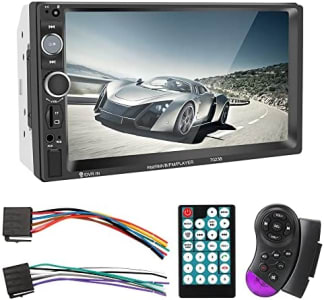 FYMSR 7 Polegada FM Receptor 2 Din Rádio Do Carro Um Bluetooth HD Touch Screen Multimedia MP5 Player