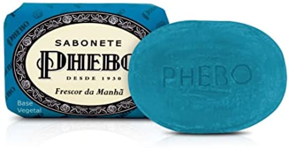 Sabonete Frescor da Manhã, PHEBO, Azul, 90g