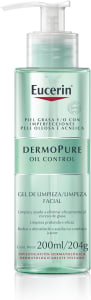 Gel de Limpeza Facial Eucerin DermoPure Oil Control - 200ml