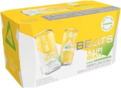 Pack De Beats Sabor Caipirinha, Lata 269 Ml 8 Unidades