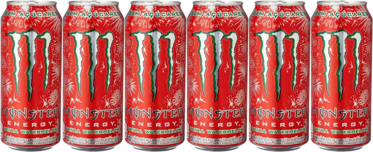 Pack de Monster Ultra Watermelon 473ml - 6 Unidades