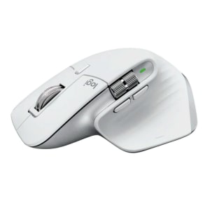 Mouse Sem Fio Logitech MX Master 3S Bluetooth, 8000 DPI (Cinza Claro)