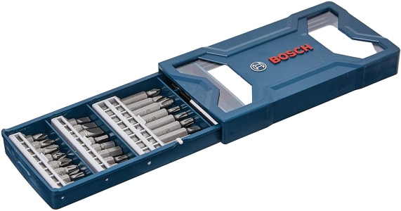 Bosch 2607017400-000, Jogo Mini X-Line Pontas, Azul, 25 Peças