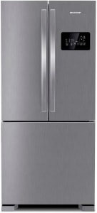 Geladeira Brastemp Frost Free Side Inverse 3 Portas 554 Litros Inox 127v - BRO85AK