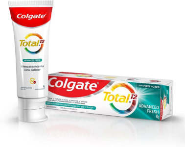 3 Unidades - Creme Dental Colgate Total 12 Advanced Fresh 90g