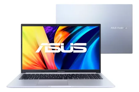 Notebook ASUS Vivobook X1502ZA-EJ1764W Intel Core i3 1220P 3,3GHz 4Gb Ram 256Gb SSD Windows 11 Home 15,6” Led Fhd Intel UHD Graphics Prata Metálico