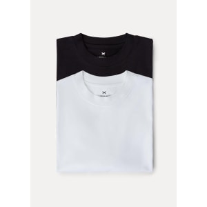 Kit Com 2 Camisetas Masculinas Básicas Relaxed Hering - Colorido