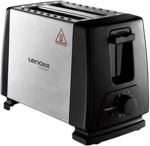 Lenoxx, Torradeira Cor Inox Black 600w 220v