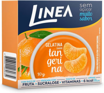 6 Unidades — Linea Gelatina De Tangerina 10G