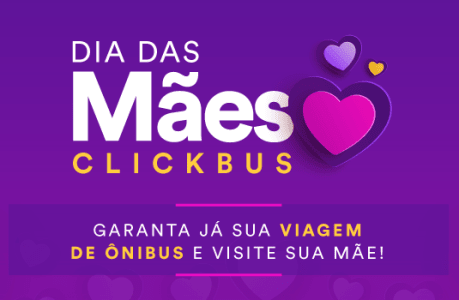 Cupom de 25% de Desconto na Primeira Compra na ClickBus