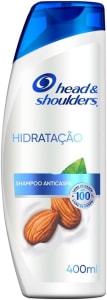Head & shoulders Head & Shoulders - Shampoo Anticaspa Cuidado Desde A Raiz Hidratação Com Óleo De Amêndoas Controle De Caspa 400 Ml​