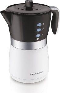 Cafeteira Elétrica Hamilton Beach, 14 Xícaras, Preta/Branca, 110v