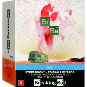 Blu-ray - Breaking Bad: A Coleção Completa - Edição de Colecionador em Steelbook