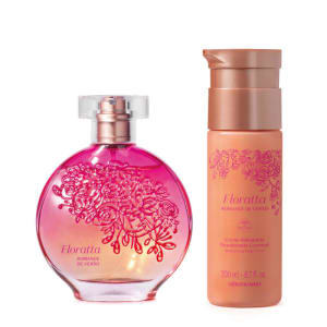 Combo Floratta Romance de Verão: Desodorante Colônia 75ml + Loção Corporal 200ml