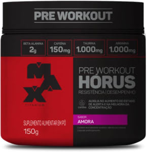 Hórus Pre Workout - 150g Amora - Max Titanium