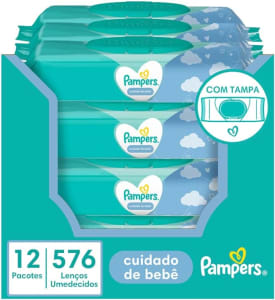 Pampers Cuidado de Bebê Lenços Umedecidos 576 un