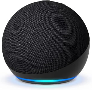 Smart Speaker Amazon Echo Dot Geração 5 com Alexa — Cor: Preta