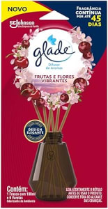 Glade Aromatizador de Ambiente Difusor Frutas e Flores Vibrantes 100ml