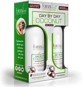 Kit Day By Day Coconut (Shampoo 300ml e Condicionador 300ml) - Forever Liss