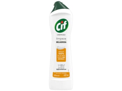 Higienizador Cremoso CIF Laranja 450ml