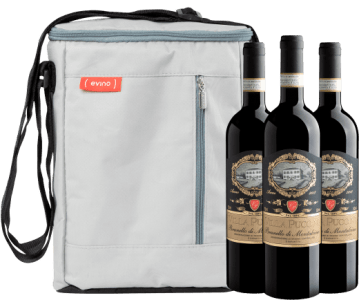 Kit 3 Villa Puccini Brunello di Montalcino + Bolsa Térmica + Frete Grátis*