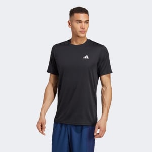 Camiseta Adidas Essentials Base Masculina - Preto+Branco