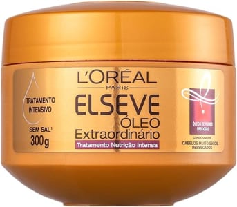 Creme de Tratamento L'Oréal Paris Elseve Óleo Extraordinário Nutrição Intensa, 300g