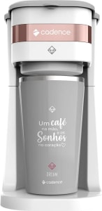 Cafeteira Elétrica Cadence Dream Rosé Gold Com Copo Térmico - 127V