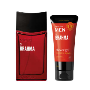 Combo Presente Dia dos Pais Men E Brahma: Desodorante Colônia 100ml + Shower Gel 205g