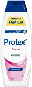 10 Unidades - Sabonete Líquido Antibacteriano para Corpo Protex Cream 650ml