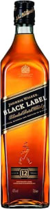 Whisky Escocês Blended Black Label Johnnie Walker Garrafa 750ml