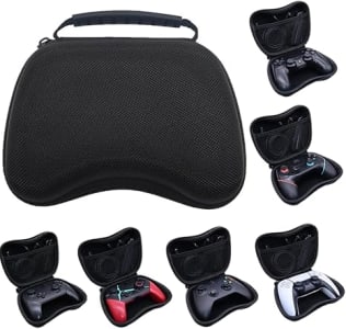 Case Capa Bolsa Estojo de Controle Joystick Compatível com Xbox 360 One Series Playstation 3 4 5 PS3 PS4 PS5 Nintendo