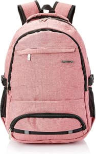  Mochila Executiva, Swissland, Poliester, Feminina, Rosa 