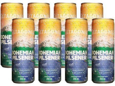 Cerveja Patagônia Bohemian Pilsener 8 Unidades - Lata 350ml - Cerveja - Magazine OfertaespertaLogo LuLogo Magalu