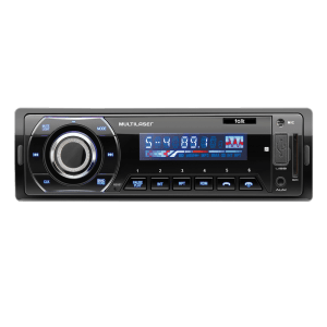 Som Automotivo Talk Multilaser P3214 - Rádio FM Bluetooth Entradas USB SD e Auxiliar