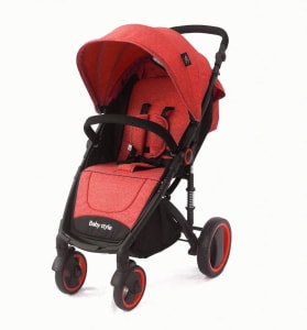 Carrinho Bebê Victory, 6 meses a 3 anos 15 kg - Baby Style (Vermelho)