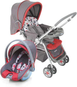 Cosco Kids, Travel System Reverse, Vermelho