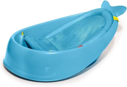 Banheira Infantil Baleia Moby 3 Estágios - Skip Hop (Azul)