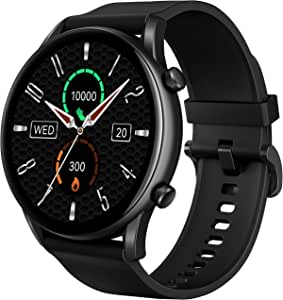 HAYLOU RT2 Smartwatch, 1,32" tela sensível ao toque para homens, SpO2/frequência cardíaca/monitor de sono rastreador de calorias IP68 à prova d'água, 