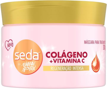 10 Unidades — Seda Creme De Tratamento 300g Colágeno + Vitamina C