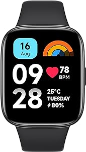 Smartwatch Xiaomi Redmi Watch 3 ACTIVE Color: Black (VERSÃO GLOBAL)