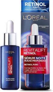 Sérum Facial Antirrugas L'Oréal Paris Revitalift Retinol Noturno, 30ml