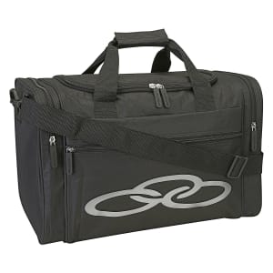 Mala Olympikus Gym Bag - Preto+Prata